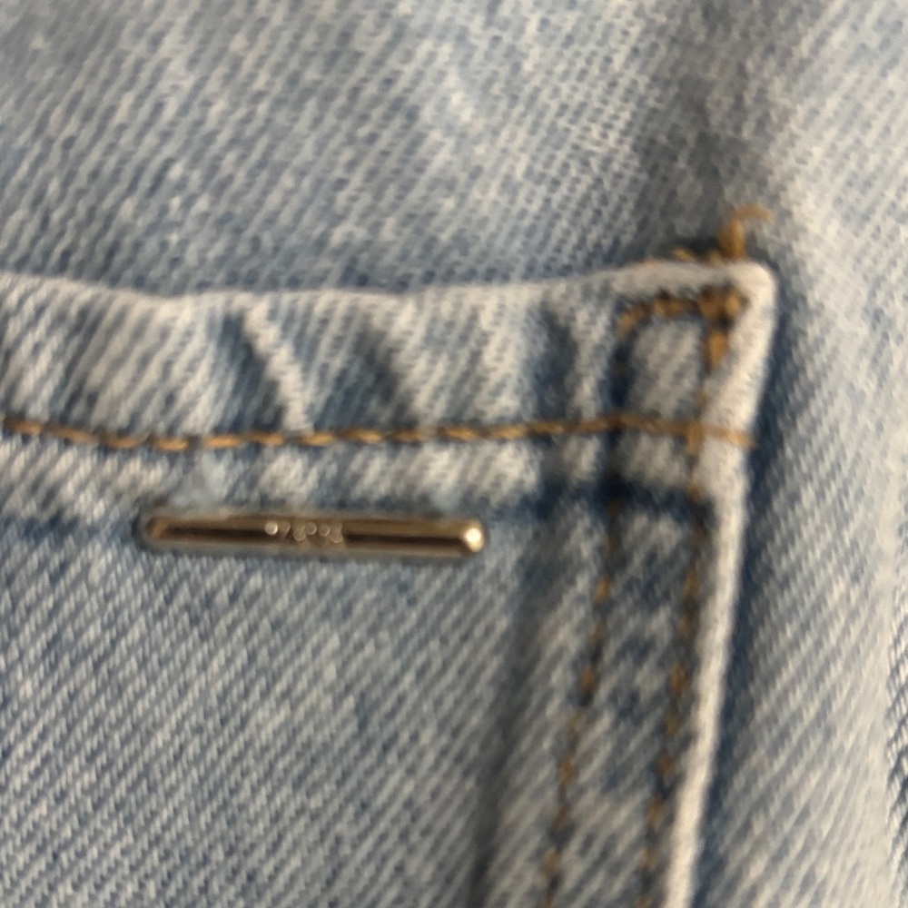 Zara Sky Blue Denim Pants - Picture 5 of 11